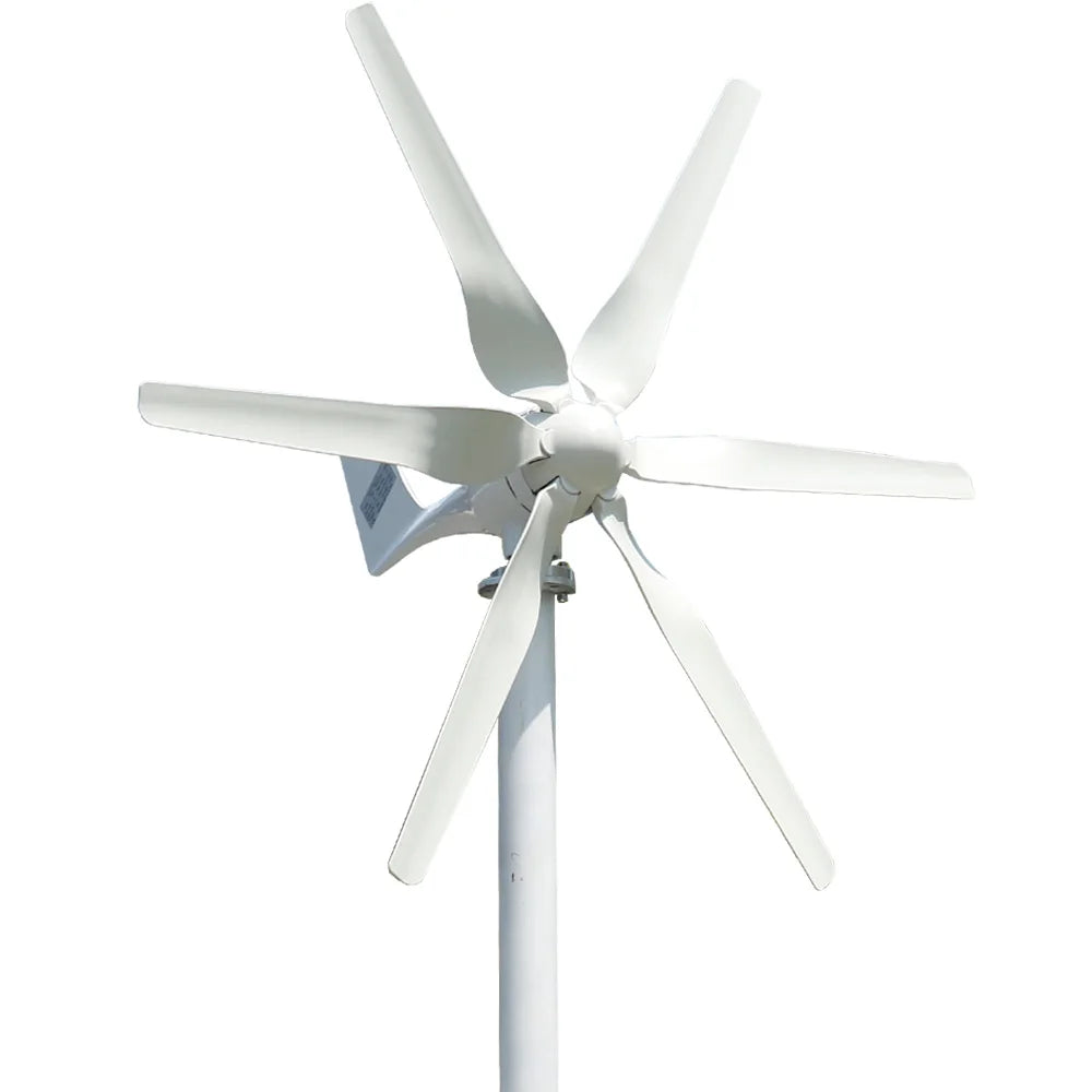 Home Marine Wind Generator 12V 24V 48V 800W Free Alternative Energy Windmill With MPPT Hybrid Controller 6 Blades by 54 Energy - Renewable Energy Store