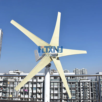 Horizontal Axis Wind Turbine Generator 600W 800W 12V 24V 48V 3/5 Blades For Home Residential Use by 54 Energy - Renewable Energy Store
