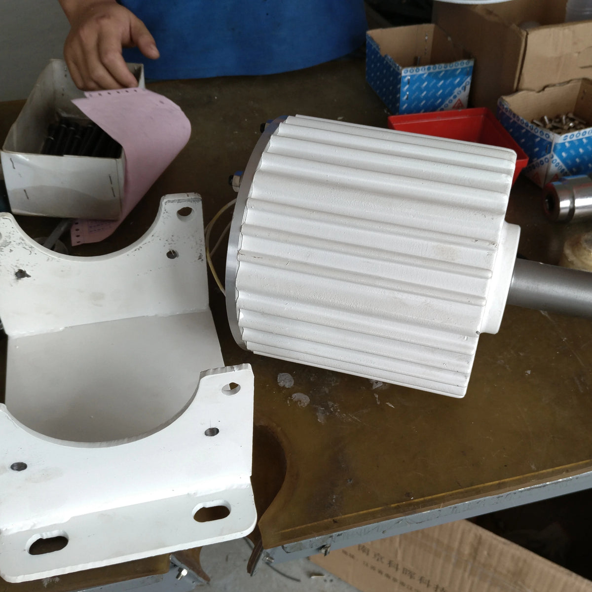 Hot Sell Low Start Torque 1kw AC 96V Rare Earth Permanent Magnet Generator Low Rpm High Efficient Brushless Alternative Energy by 54 Energy - Renewable Energy Store