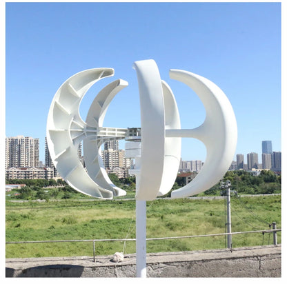Low Noise Windmill 1000W 2000W 3000W Vertical Axis Wind Turbine Generator 12V 24V 48V with MPPT Controller For Home use - 54 Energy - Renewable Energy Store