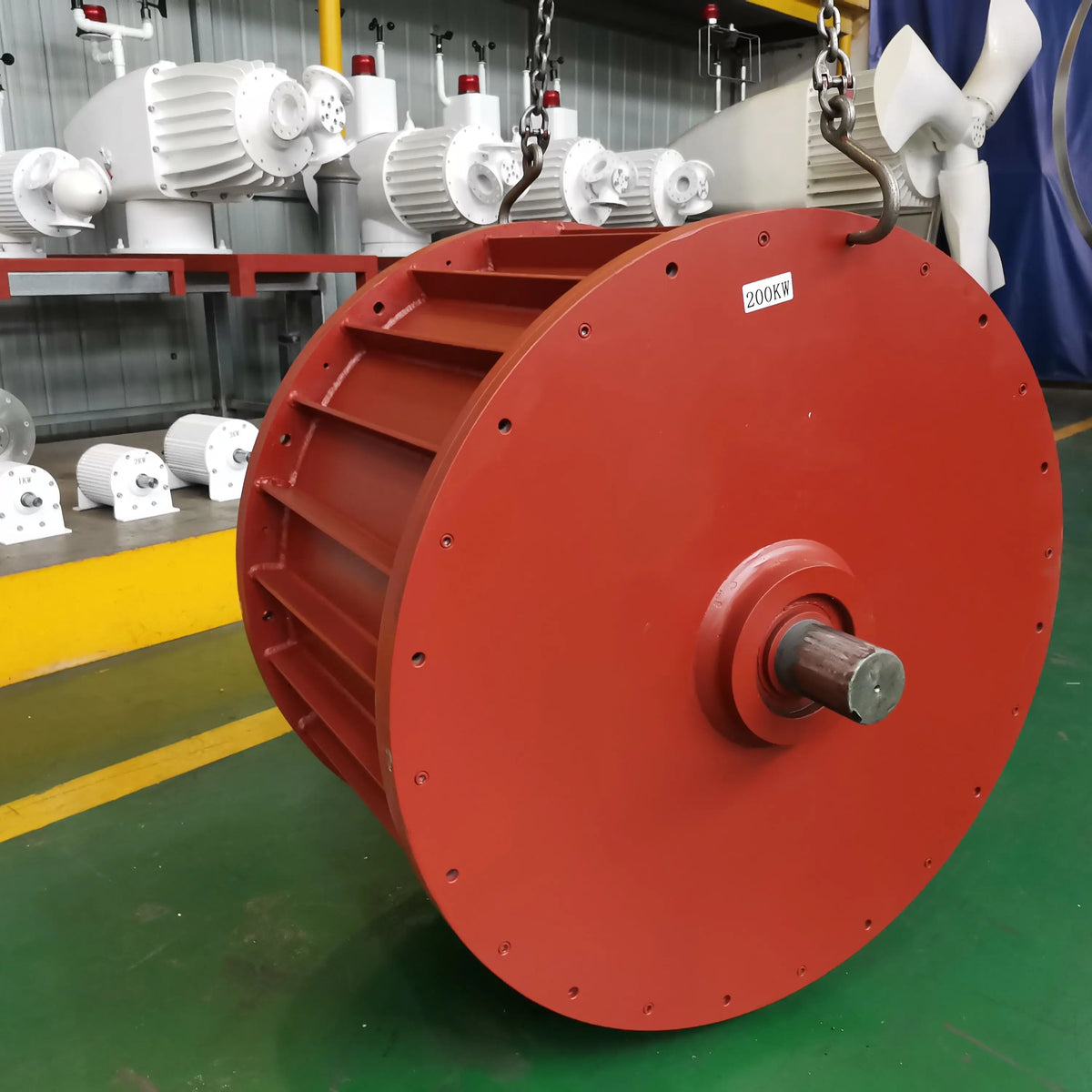 Low Speed 25KW 30KW 220V 380V 430V Gearless Permanent Magnet Generator AC Alternators Use For Wind Turbine Water Turbine by 54 Energy - Renewable Energy Store