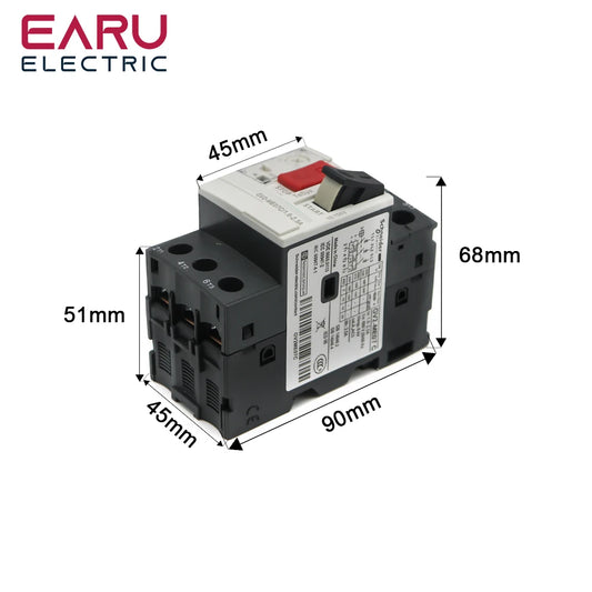 Motor Starter GV2ME Series Motor Protector Motor Circuit Breaker Push Button 3P Thermal Magnetic Type Motor Breaker MPCB Factory by 54 Energy - Renewable Energy Store