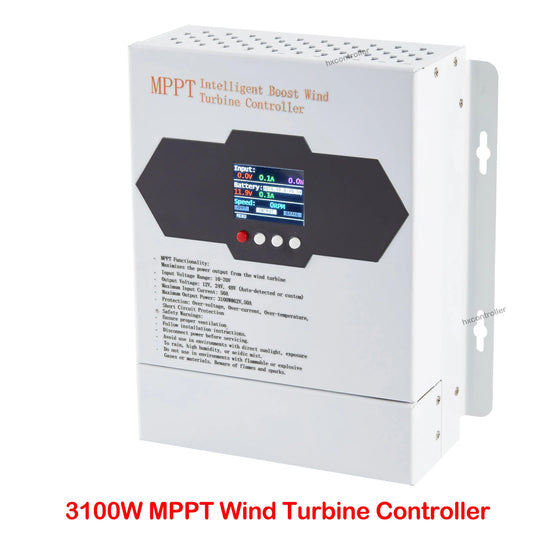 NEW 3100W MPPT Wind Turbine Charge Controller With LCD Display by 54 Energy - Renewable Energy Store