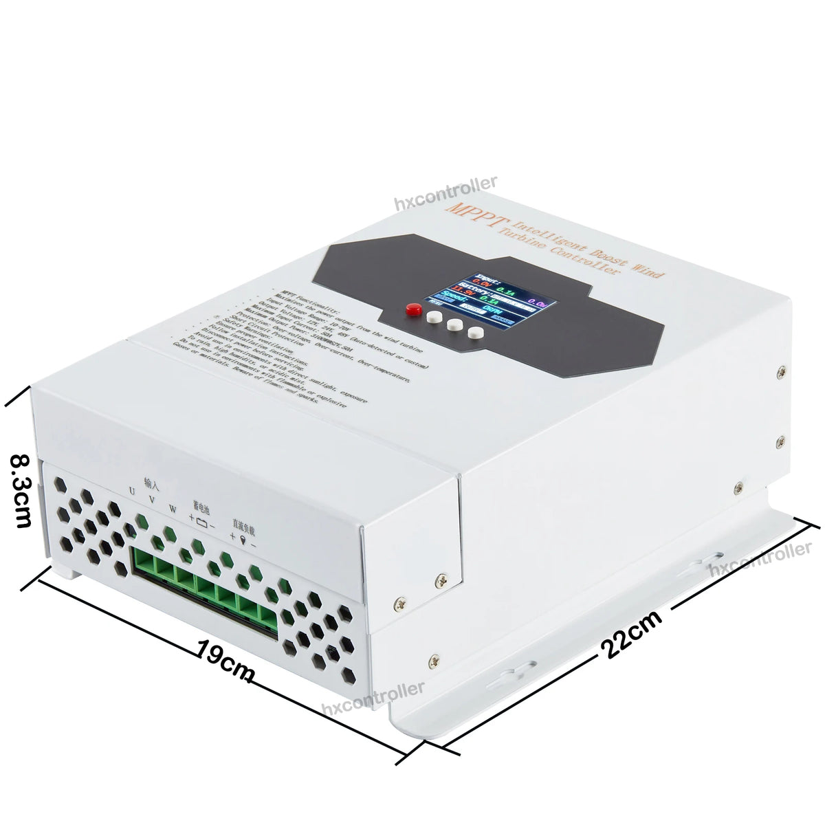 NEW 3100W MPPT Wind Turbine Charge Controller With LCD Display by 54 Energy - Renewable Energy Store