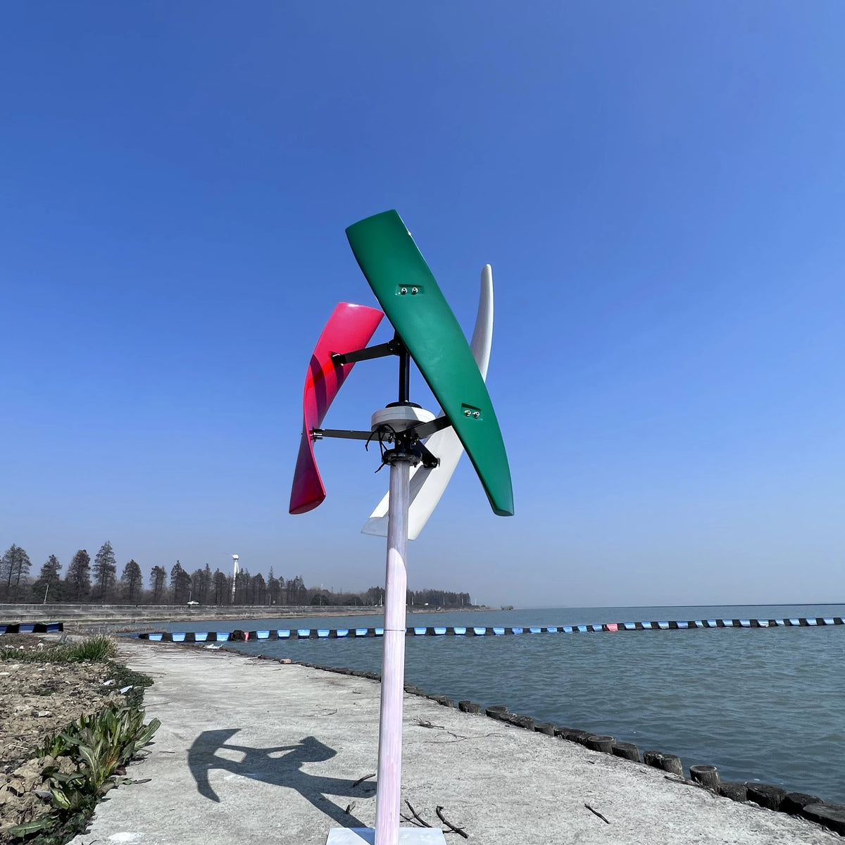 New Arrival Facotry 400W 500W 600W 12V/24V/48V Vertical Axis Wind Turbine Generator MPPT Controller Free Energy For Home Use by 54 Energy - Renewable Energy Store