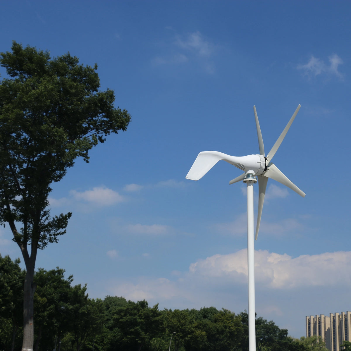 New Arrival Free Energy 5 Blades 5000W 12V 24V Wind Turbine Generator Windmill With MPPT Controller Homeuse Low Wind Speed Star by 54 Energy - Renewable Energy Store