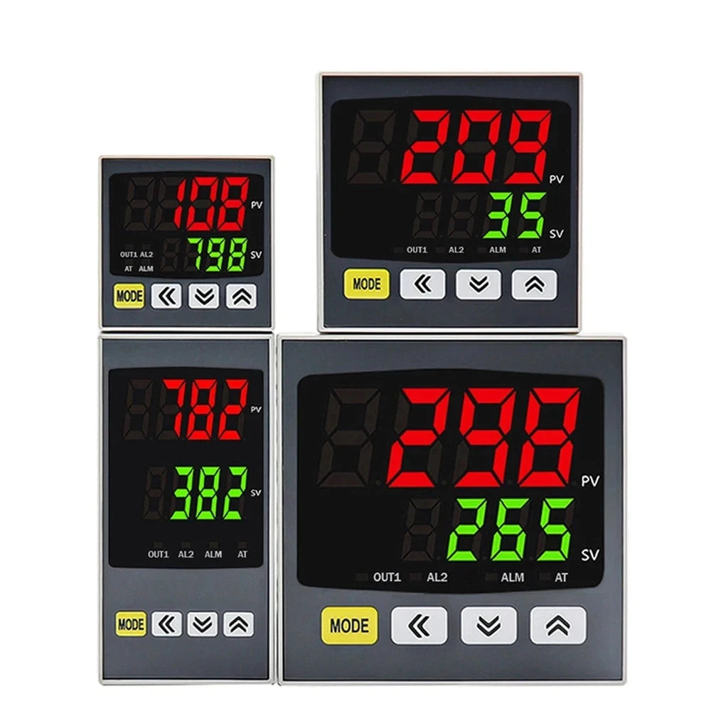 New Intelligen Digital PID Thermostat SSR Relay Output Universal Input Heating Cool Temperature Controller Regulator 110V 220VAC by 54 Energy - Renewable Energy Store
