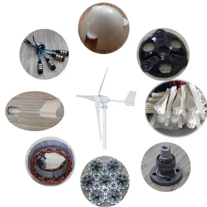 Power Generator Horizontal Axis Wind Turbine 10000 Watt Home Use Magic Windmill For In The Garden Free Energy Unit Cooling Fan by 54 Energy - Renewable Energy Store