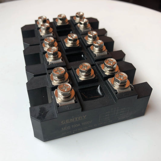 Rectifier Bridge MDS 100A 150A1600v High Power For Wind Turbine No Break Controller 3 Phase Module 5 Terminals Generator Starter by 54 Energy - Renewable Energy Store