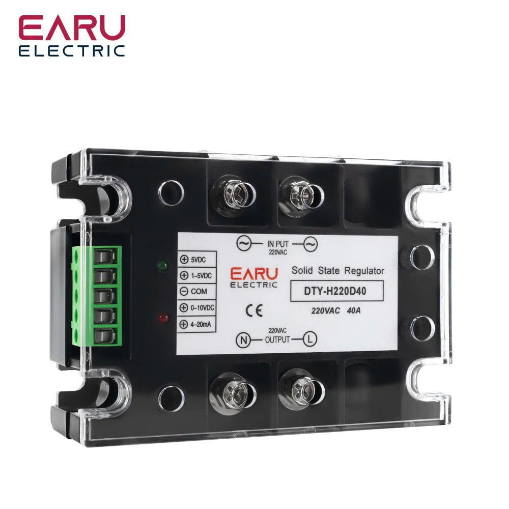 AC 220V Single Phase Full Isolation Voltage Regulator Module 25A-200A With Heat Sink Fan Kit - SMT DCB High Precision Industrial