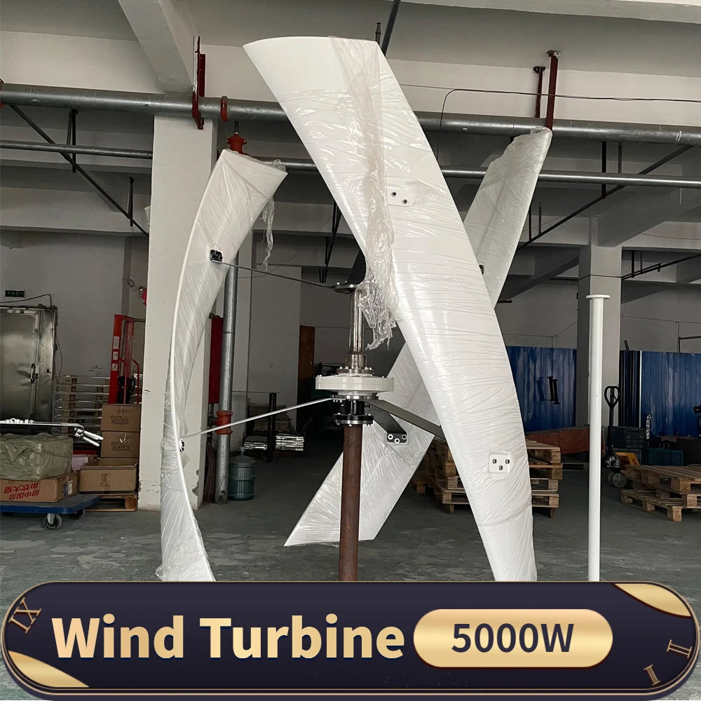 5000W 48V 96V Vertical 220V Wind Generator For Home Free Energy Wind Power Windmill Permanent Maglev with MPPT Controller - 54 Energy - Renewable Energy Store