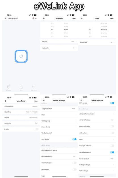 Tuya eWeLink WiFi ZigBee Smart Circuit Breaker MCB 3P+N Timer Relay Switch Voice Remote Control for Alexa Google Home Assistant