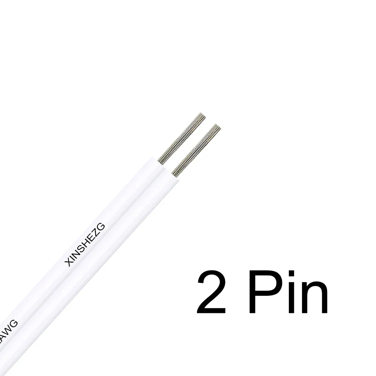 5M/10M/20M 2Pin 12V 24V Tinned Copper Electrical Wire PVC Insulated LED Strip Cable 22 20 18 AWG by 54 Energy - Renewable Energy Store