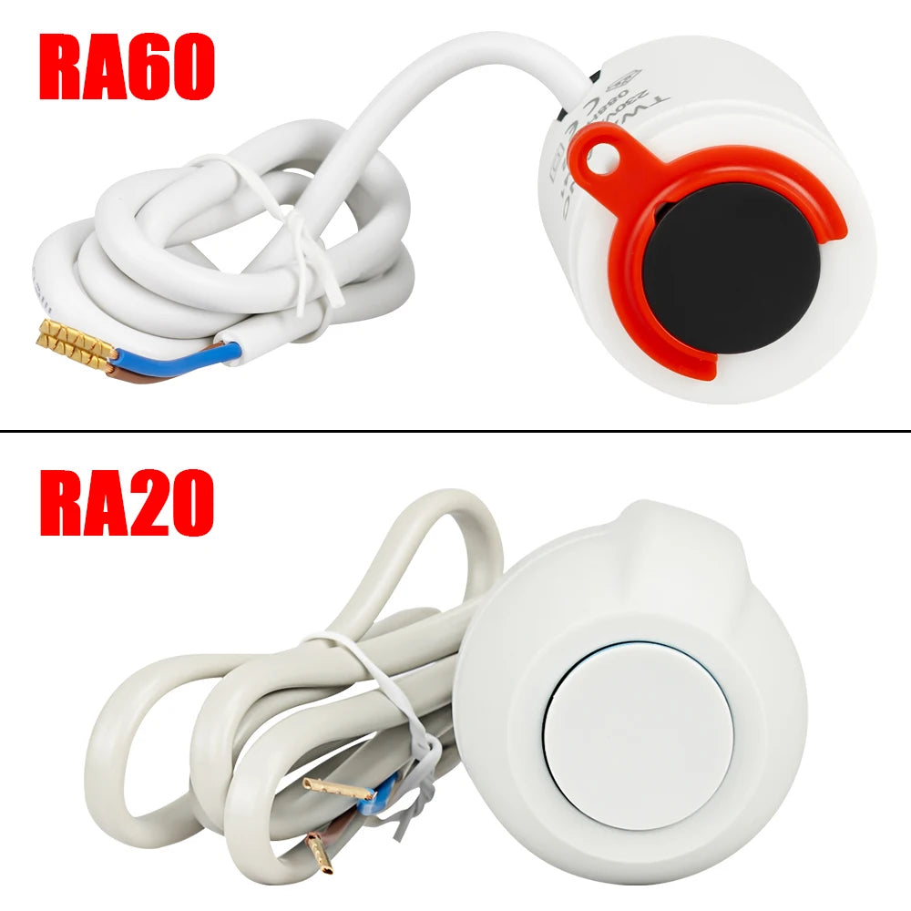 Floor Heating Valve NC AC 230V M30*1.5mm Electric Thermal Actuator Manifold For Underfloor Heating TRV Thermostatic Radiator