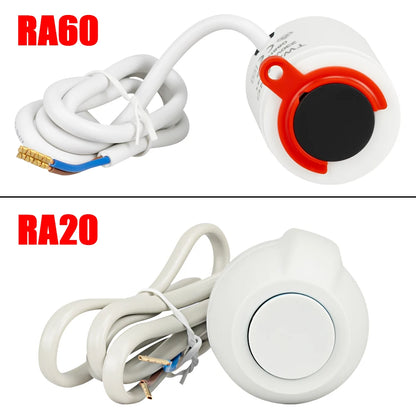 Floor Heating Valve NC AC 230V M30*1.5mm Electric Thermal Actuator Manifold For Underfloor Heating TRV Thermostatic Radiator