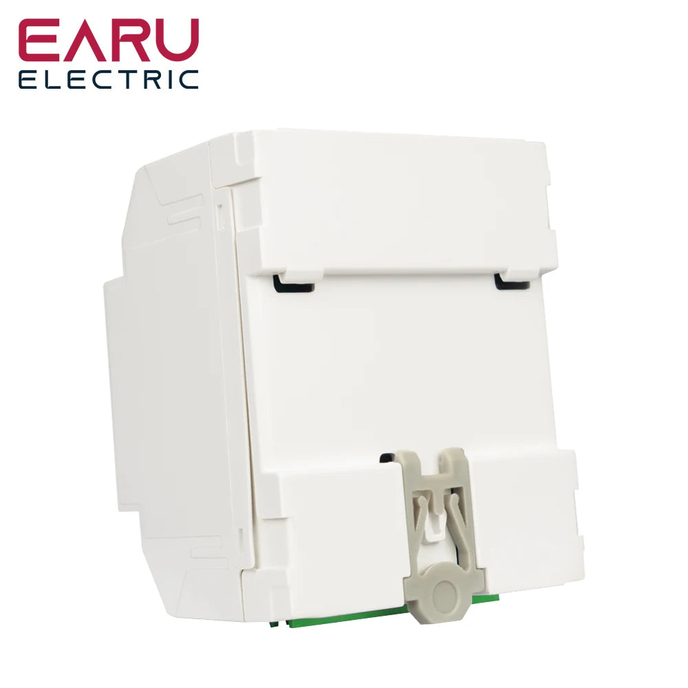 Three Phase Tuya WiFi Smart Bi-Directional Energy Meter with 3 CT Clamps Leakage Over Under Voltage Protector Relay Switch Limit