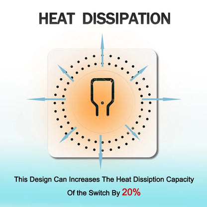 Tuya App 16A 2 Way DIY Mini WiFi Smart Switch Breaker Module Timer Relay Voice Wireless Remote Control for Alexa Google Home