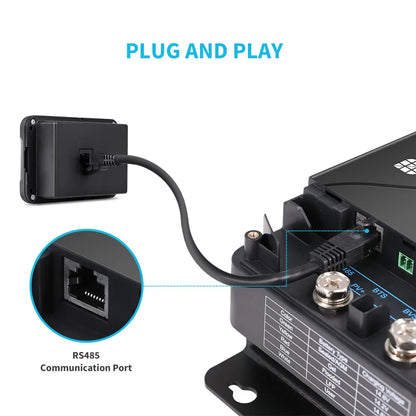 Monitoring Screen for DC-DC MPPT Battery Charger