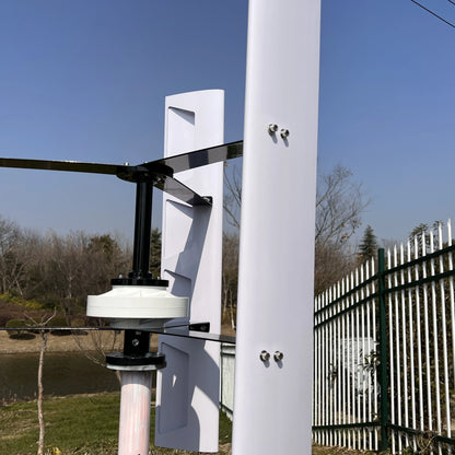 FLTXNY NEW High Efficiency Helix 1000W 600W 12V/24V/48V Vertical Axis Maglev Wind Turbine Generator Free Energy 3 Phase Windmill