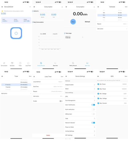 eWeLink Smart WiFi Power Energy Meter with CT Clamp AC 110V 220V Timer Relay Switch kWh Voltage Current Protector Remote Control