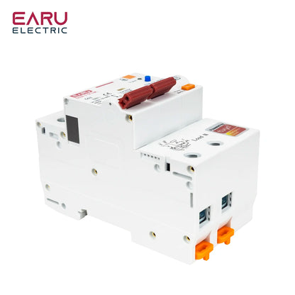 Tuya WiFi Smart RS485 Metering Leakage Circuit Breaker MCB RCBO AC230V Remote Control Circuit Breaker With Leakage Protection