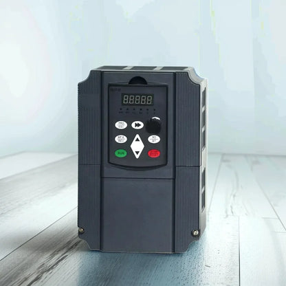 Frequency Converter with VFD Control, 1-Phase 220V Input to 3-Phase 380V Output, Adjustable Motors 750W-11KW