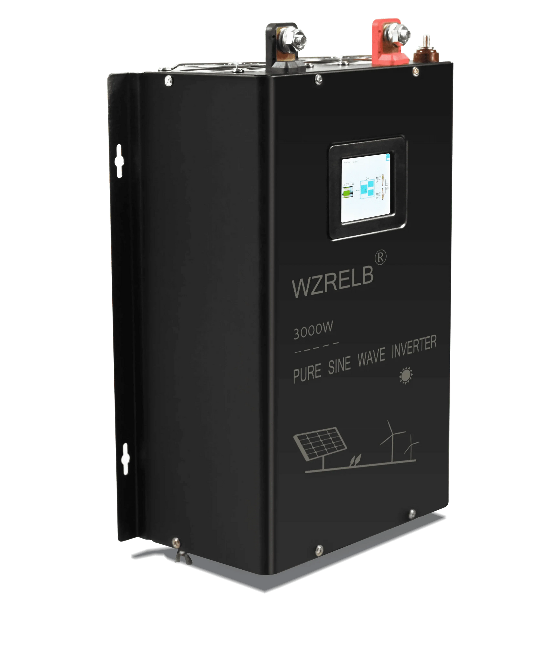 3000W Split-phase Pure Sine Wave Solar  Inverter 24V 220V Power Bank Inverter Solar Panel Converter 24V/48V DC to 220V/240V AC - 54 Energy - Renewable Energy Store