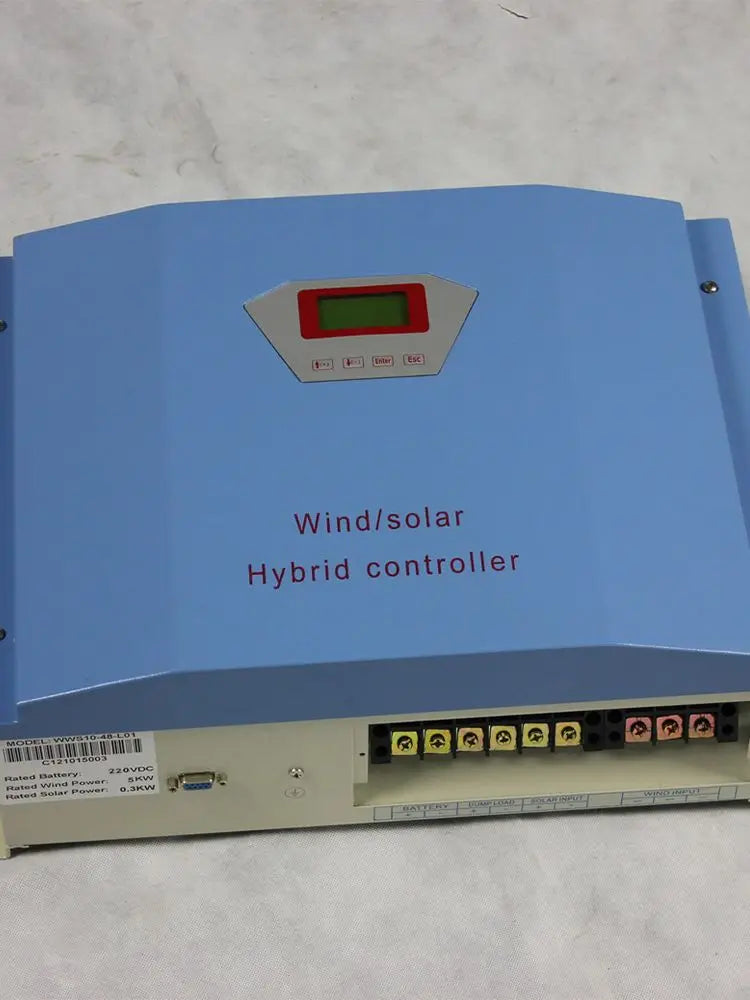 CE certified 5KW 120V 220V 240V 380V Horizontal Wind Turbine Generator Could Do Hybrid With Solar Panels