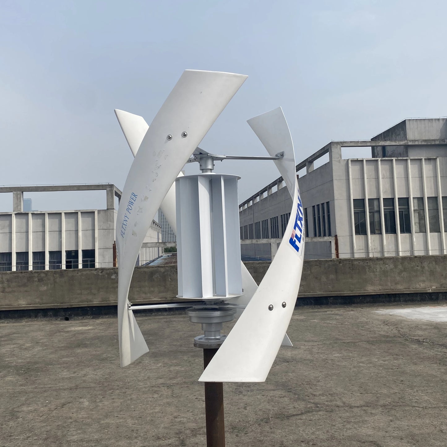 Fltxny Power 1KW 2KW 3KW 3 Blades Free Energy Vertical Axis Wind Turbine Generator 24V 48V Homeuse Low RPM Windmill