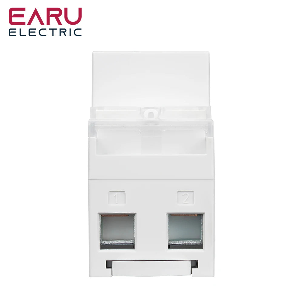 Tuya Smart WiFi Circuit Breaker Switch PV Bi-Directional Energy Meter Timer Measuring Earth Leakage Over Under Voltage Protector