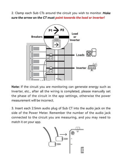 Tuya Smart WiFi Multi-Circuit 19 Channels Bi-Directional Power Energy kWh Meter Monitor AC90-480V 200A 300A with 19PCS CT Clamps