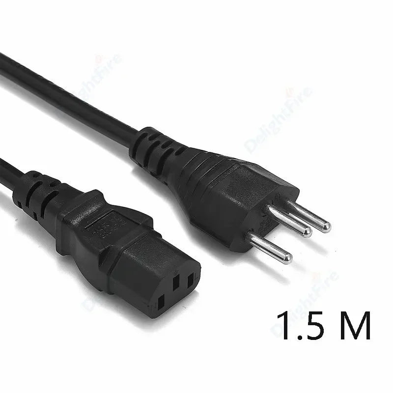 US UK CH Plug Power Extend Cable IEC C13 Lead Cord 1.2m 1.5m 1.8m 5ft for PC Monitor LCD TV 3D Printer by 54 Energy - Renewable Energy Store