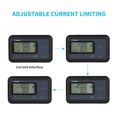 Monitoring Screen for DC-DC MPPT Battery Charger