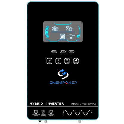 Pure sine wave 4.5kw 4500w hybrid inverter 24v 150A MPPT controller power supply sloar system - 54 Energy - Renewable Energy Store