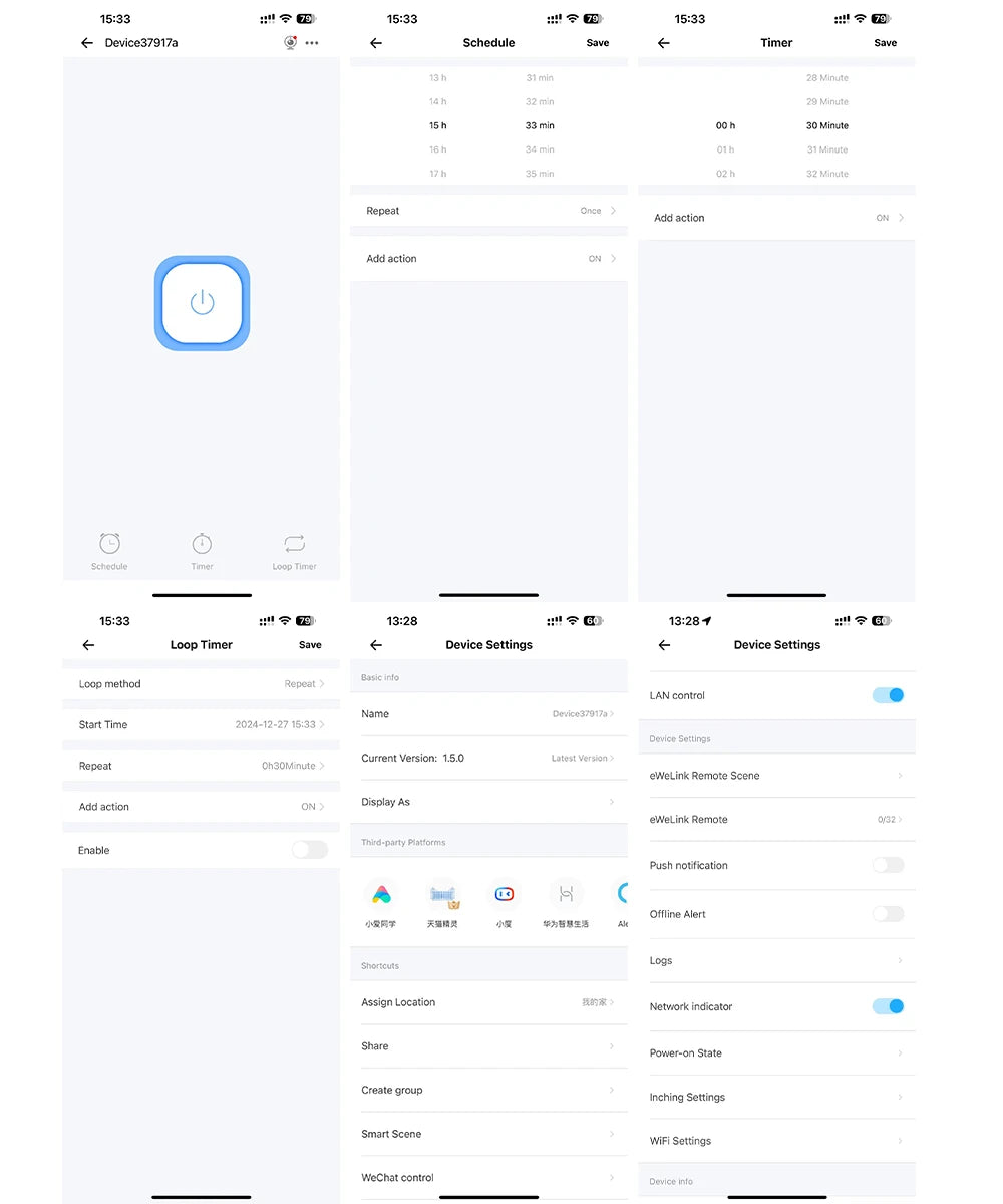 eWeLink WiFi Smart Remote Control 2P 125A AC 230V ATS Dual Power Automatic Transfer Electrical Selector Switch Uninterrupted