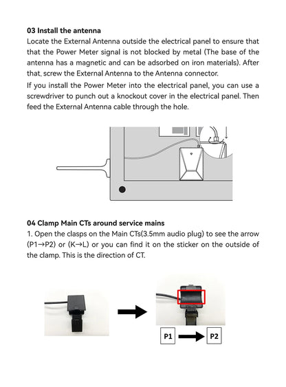 Tuya Smart WiFi Multi-Circuit 19 Channels Bi-Directional Power Energy kWh Meter Monitor AC90-480V 200A 300A with 19PCS CT Clamps