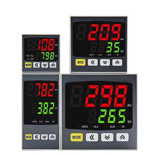 New Intelligen Digital PID Thermostat SSR Relay Output Universal Input Heating Cool Temperature Controller Regulator 110V 220VAC