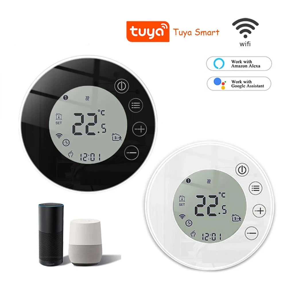 X7 TUYA APP WiFi Smart Thermostat Temperature Controller Floor Heating TRV Water Gas Boiler Remote Control for Alexa Google Home