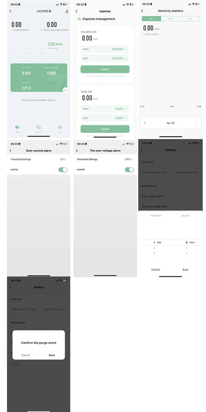 Tuya WiFi ZigBee Smart Energy Meter AC 110V 220V 80A Bidirectional measurement Single Phase Power Consumption Monitor kWh Meter