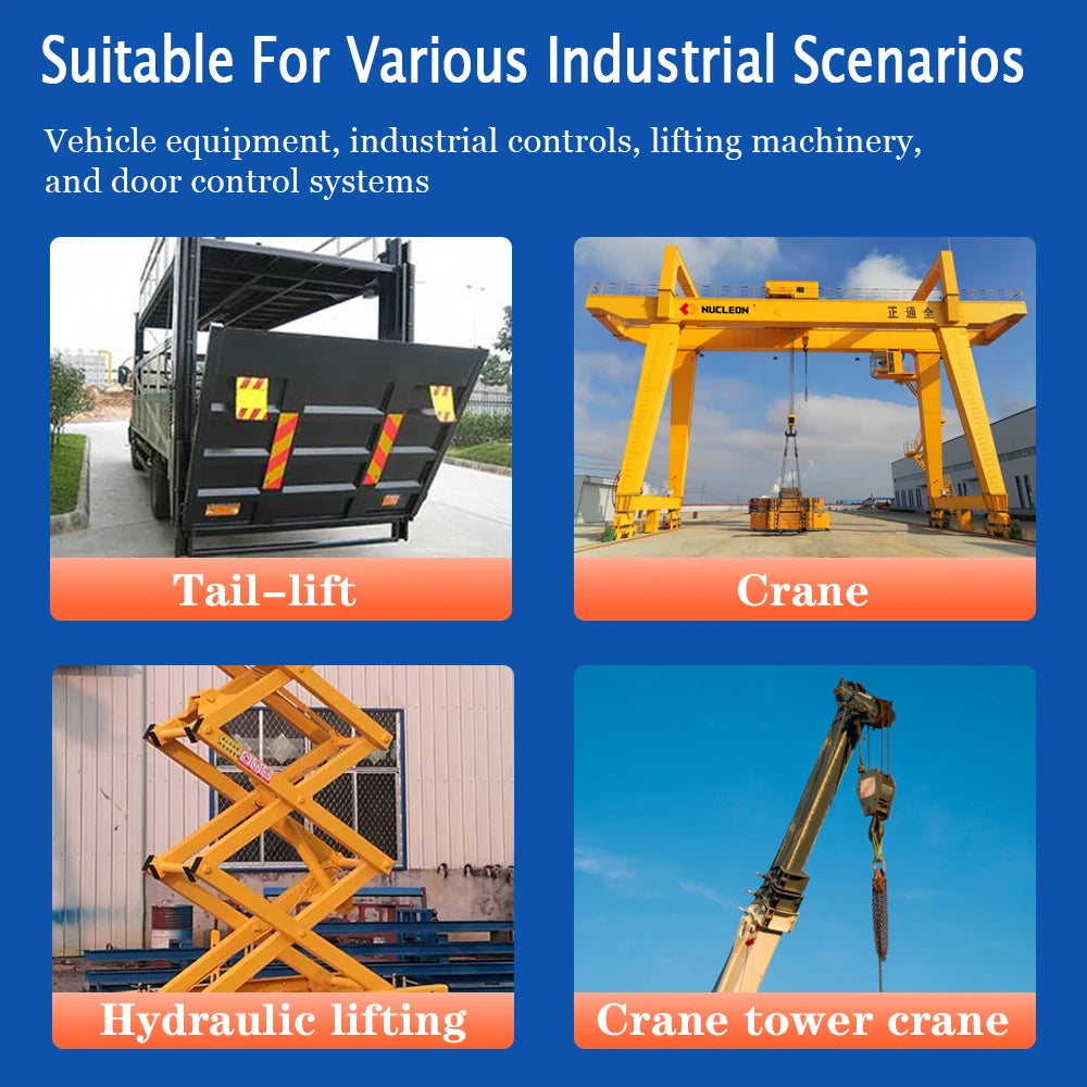 F21-E1B 2 Transmitter + 1 Receiver 220V 380V 110V 12V 24V Industrial Remote Controller Switches Hoist Crane Control Lift Crane