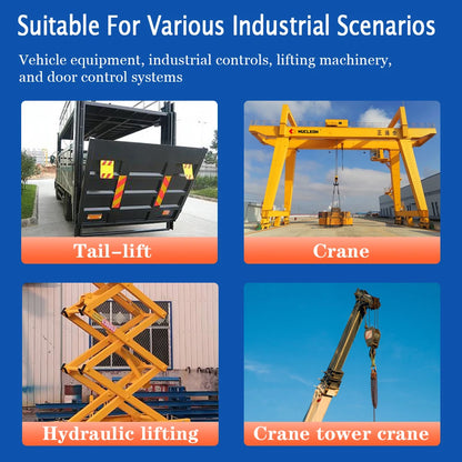 F21-E1B 2 Transmitter + 1 Receiver 220V 380V 110V 12V 24V Industrial Remote Controller Switches Hoist Crane Control Lift Crane