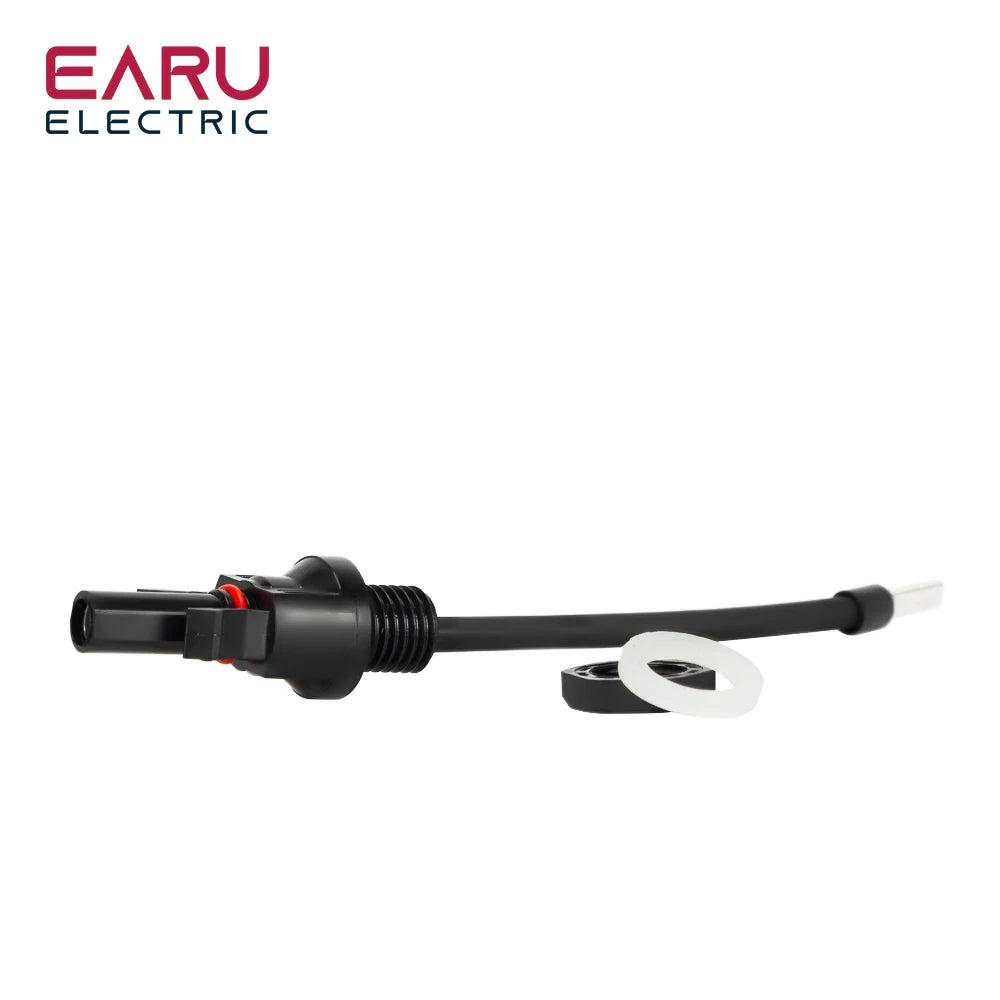 5 SETS Waterproof IP67 PV Photovoltaic Solar Connectors Male Female with 2.5mm² 14AWG Cable Wire E6012 Terminal for Combiner Box