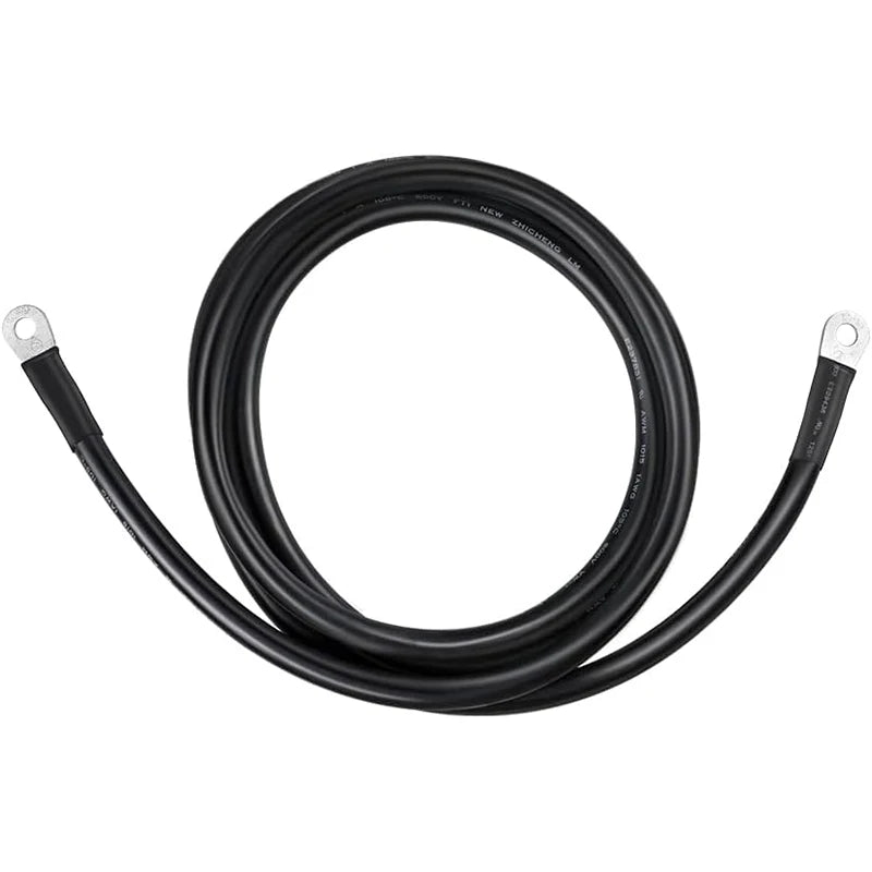 5Ft 4/0 AWG /8FT 1AWG Battery Inverter Cables for 3/8 In Lugs