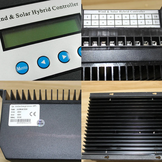 FLTXNY Wind Solar Hybrid System MPPT Charge Controller Wind 12V 24V Auto Regulator Home Use Wind Generator Controllers