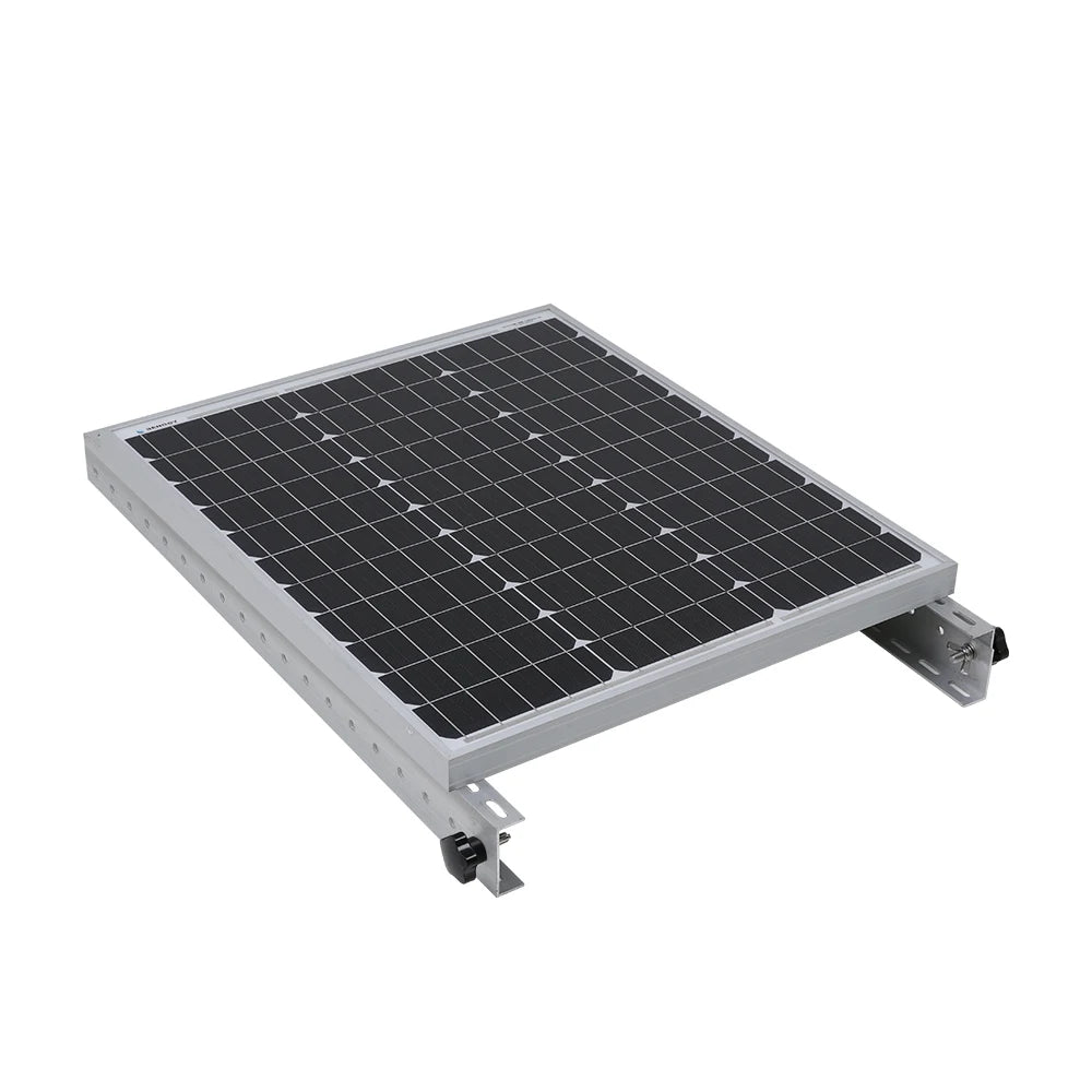 28in Adjustable Solar Panel Mount Brackets, with Tilt Legs on Any Flat Surface for RV