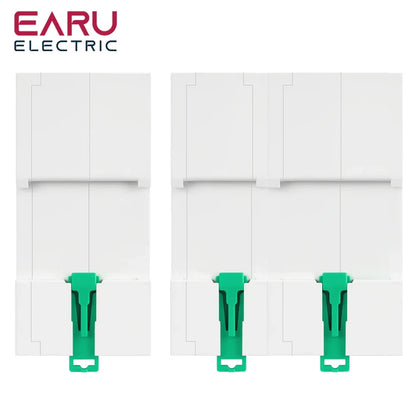 2P 4P 80A AC 230V 110V Mini ATS Solar PV Dual Power Automatic Transfer Switches Electrical Selector Switch Uninterrupted Power