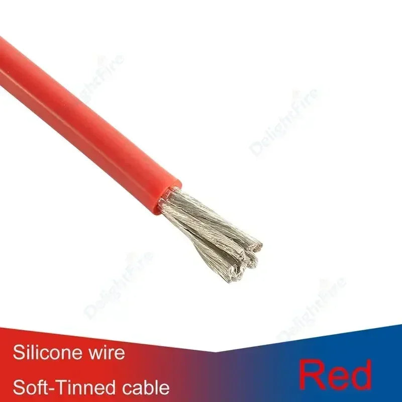 26AWG Silicone Wire 50M 100M Heat Resistant Red Black Wires by 54 Energy - Renewable Energy Store