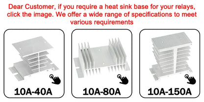 SSR-10VA 25VA 40VA Solid State Relay Voltage Regulator SSR 10-150A  AC 380V Output Potentiometer for PID Temperature Controller