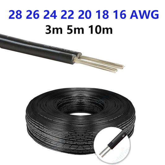 2Pin 12V Auto Electronic Wires 28-16 AWG for LED Strips and RC Cars by 54 Energy - Renewable Energy Store