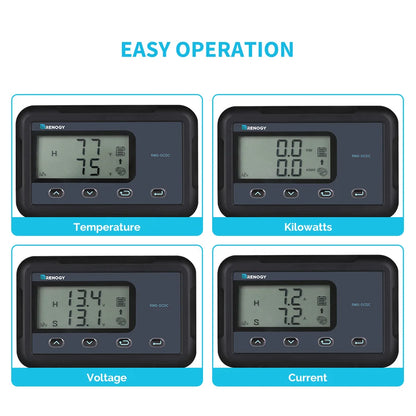 Monitoring Screen for DC-DC MPPT Battery Charger